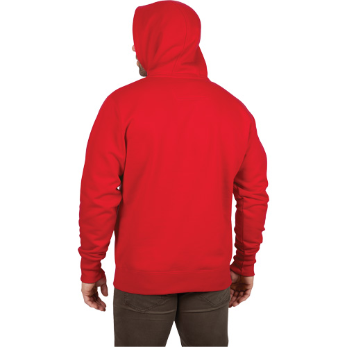 Heavy-Duty Pullover Hoodie, Men's, Small, Red Equipment World