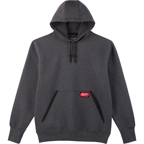 Heavy-Duty Pullover Hoodie, Men's, Small, Grey Equipment World