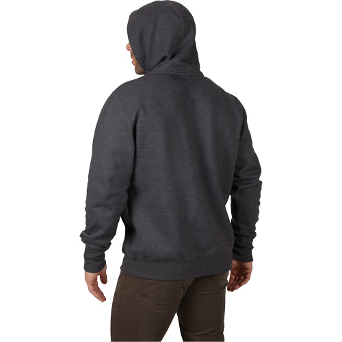 Heavy-Duty Pullover Hoodie, Men's, Small, Grey Equipment World