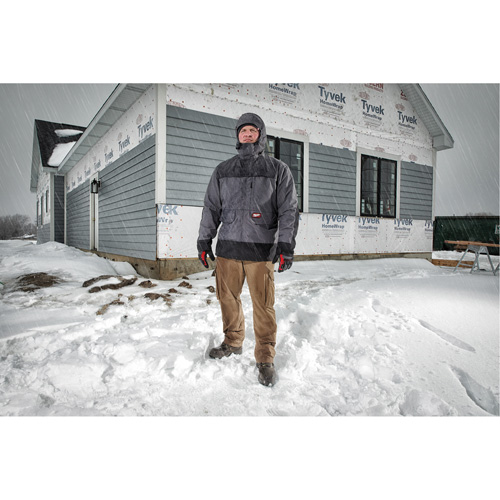 Hydrobreak Rainshell Jacket, Men's, 3X-Large, Grey Equipment World