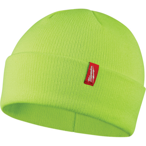 Tuque &agrave; revers haute visibilit&eacute;, Taille unique, Vert Equipment World