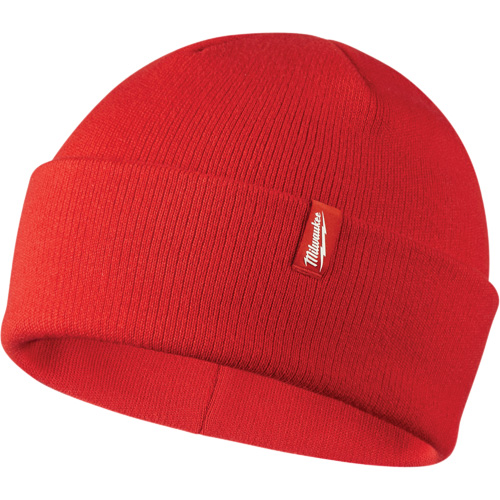 Cuffed Beanie, One Size, Red Equipment World