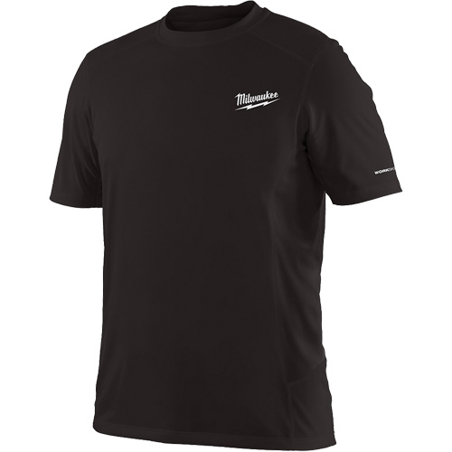 Workskin Short Sleeve Shirt, Men's, Small, Black Equipment World