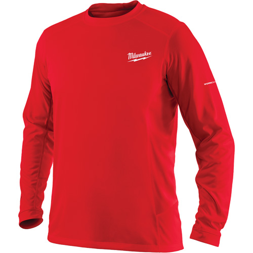 Workskin Long Sleeve Shirt, Men's, Small, Red Equipment World
