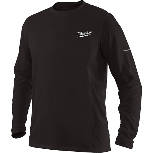 Workskin Long Sleeve Shirt, Men's, Small, Black Equipment World