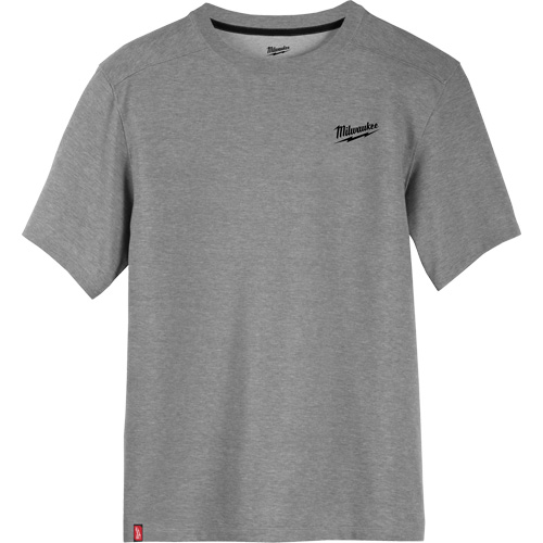 Hybrid Work Tee Shirt, Men's, Small, Grey Equipment World