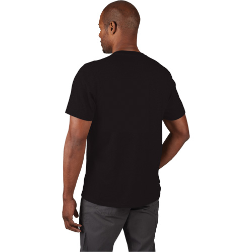 Hybrid Work Tee Shirt, Men's, Small, Black Equipment World