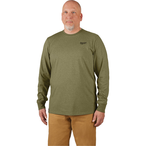 Hybrid Work Tee Shirt, Men's, Small, Green Equipment World