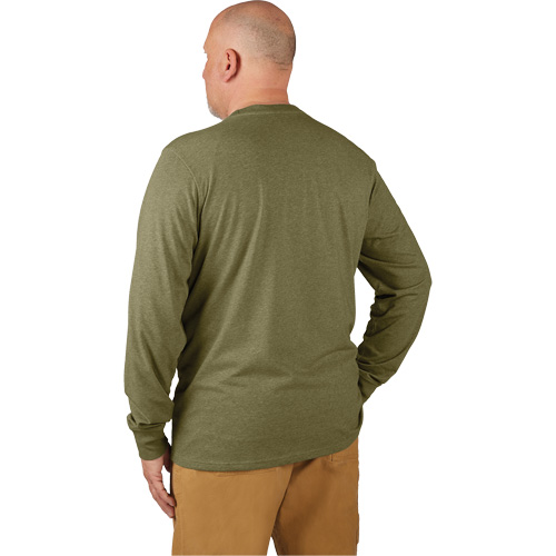 Hybrid Work Tee Shirt, Men's, Small, Green Equipment World
