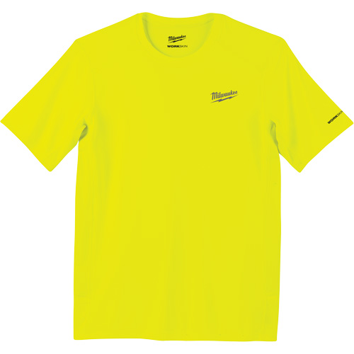 Workskin Lightweight High Visibility Shirt, Men's, Small, Yellow Equipment World