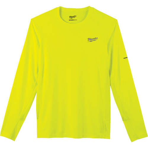 Workskin Lightweight High Visibility Shirt, Men's, Small, Yellow Equipment World