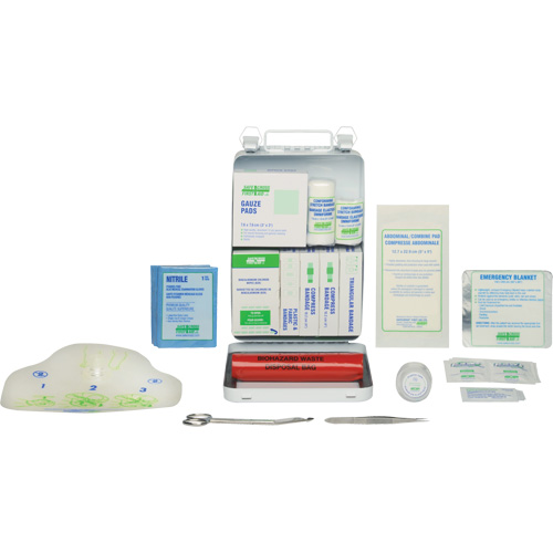 Basic 16 Unit First Aid Kit, Meets CSA Z1220-17 Type 2 Low-Risk Environment, Small (2-25 Workers) Equipment World