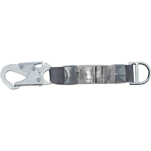V-Series Standard Energy Absorbing Lanyard, Snap Hook Center, Snap Hook Leg Ends, Polyester Equipment World