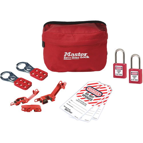 Basic Lockout Kit with Zenex Thermoplastic Locks, Electrical Kit, 11 Components Equipment World