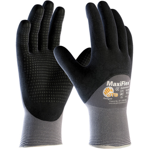 ATG MaxiFlex&reg; Endurance Touchscreen Compatible Gloves, X-Large, Nitrile Coating, 15 Gauge, Nylon Shell Equipment World