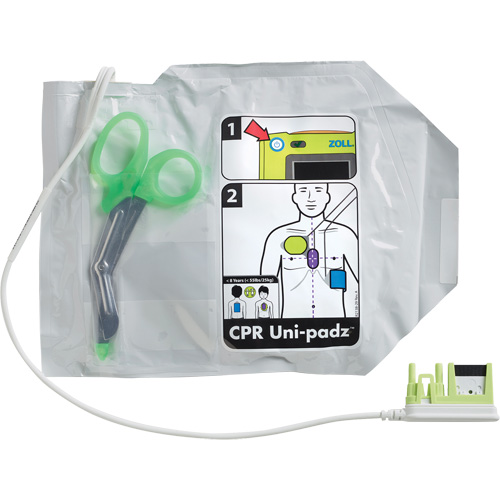 &eacute;lectrodes RCR pour adultes & enfants Uni-Padz, Zoll AED 3 Pour, Classe 4 Equipment World