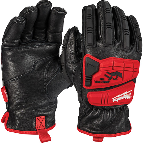 Goatskin Impact Gloves, Small, Grain Leather Palm Equipment World