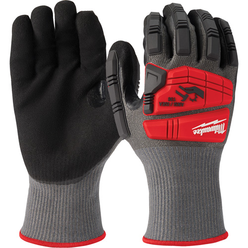 Gants r&eacute;sistants aux chocs et aux coupures, Taille T-Grand, Calibre 18, Rev&ecirc;tement Nitrile, ANSI/ISEA 105 niveau 5 Equipment World