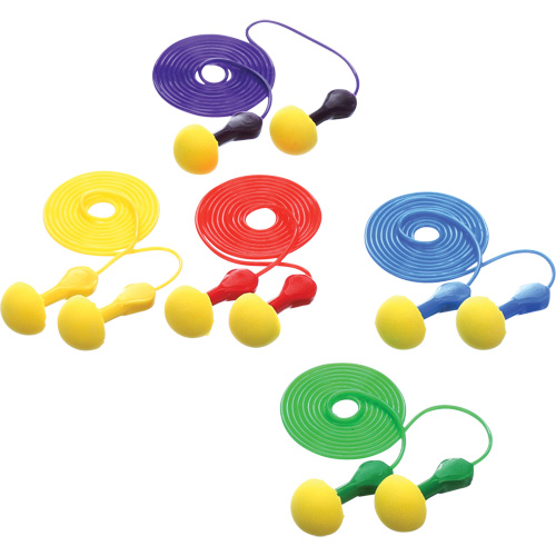 E-A-R Express Pod Plugs Earplugs, Corded, Bulk - Pillow Pack, 25 dB NRR, One-Size Equipment World