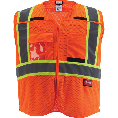 Flagman Safety Vest, High Visibility Orange, Medium/Small Equipment World