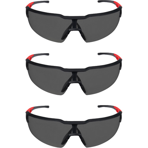 Safety Glasses, Smoke Lens, Anti-Scratch, ANSI Z87+/Meets/Exceeds CSA Z94.3 Equipment World