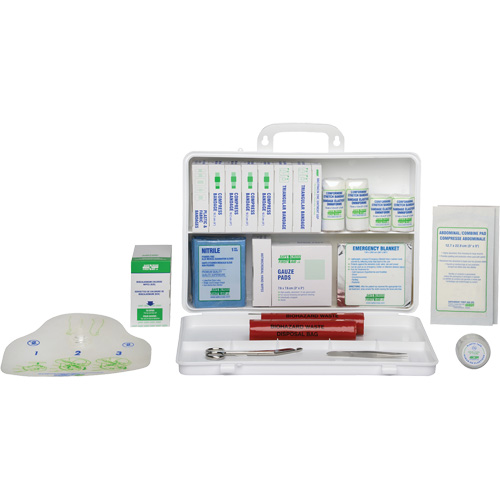 Basic First Aid Kit, Meets CSA Z1220-17 Type 2 Low-Risk Environment, Medium (26-50 Workers) Equipment World
