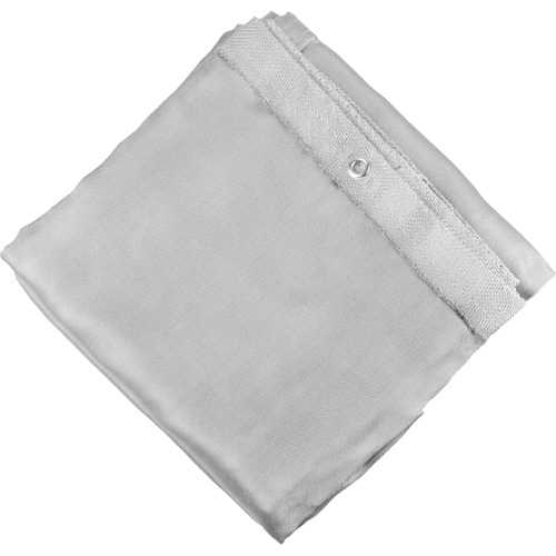 Silica Cloth Fiberglass Blanket, 6' W x 6' L, Rated Up To 1800 °F Equipment World