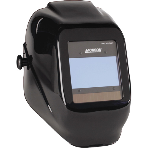 Insight Digital Variable ADF Welding Helmet, 2.36" L x 3.94" W View Area, 9 - 13 Shade Range, Black Equipment World