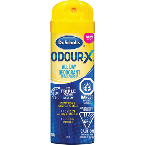 Dr. Scholl's&reg; Odour Destroyers&reg; All-Day Foot Deodorant Spray Powder Equipment World