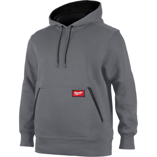Midweight Pullover Hoodie, Men's, Small, Grey Equipment World