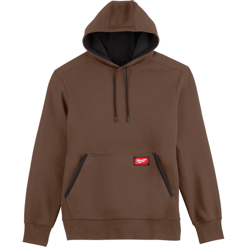 Midweight Pullover Hoodie, Men's, Small, Brown Equipment World