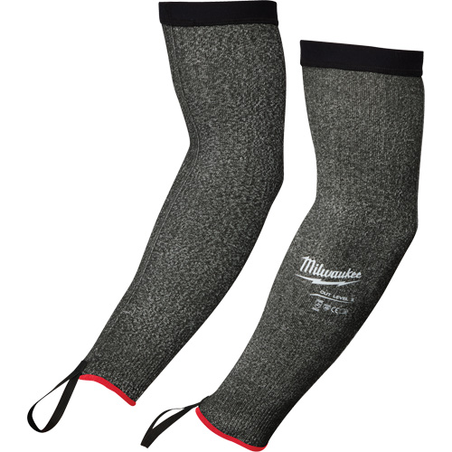 Protective Sleeves, Polyethylene, 16", ANSI/ISEA 105 Level 5/EN 388 Level E, Grey Equipment World