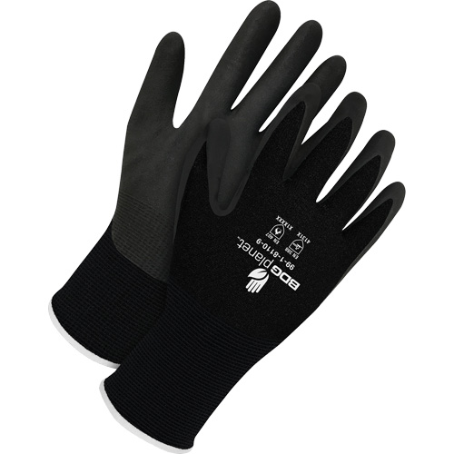BDG Planet Coated Gloves, 2X-Small/5, Foam Nitrile Coating, 15 Gauge, Nylon/Spandex Shell Equipment World