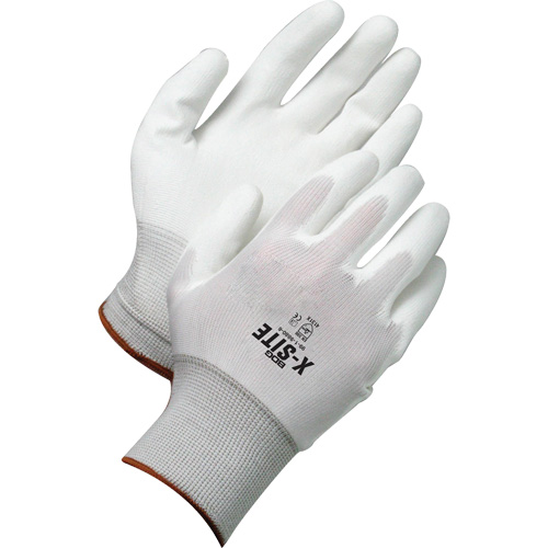 X-Site Coated Gloves, 6/X-Small, Polyurethane Coating, Nylon Shell Equipment World