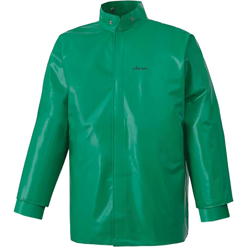 J43 380 CA-43&reg; FR Chemical- & Acid-Resistant Jacket, Small, Green Equipment World