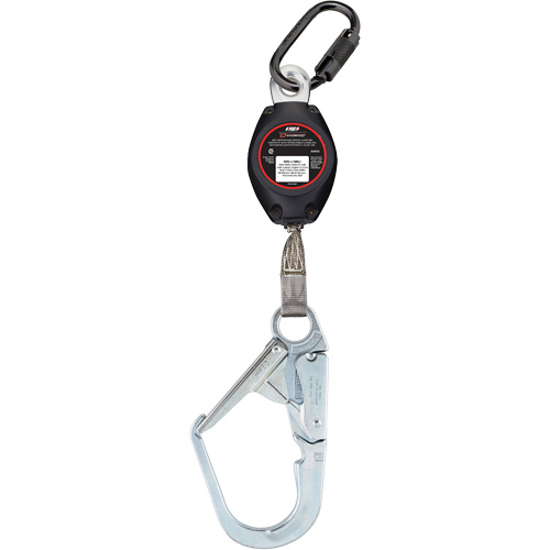 Dynamic Large Snap Hook Self-Retracting Lifeline, 7', Polyester, Swivel Equipment World