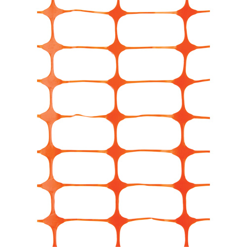 Cl&ocirc;ture &agrave; neige, 50' lo x 4' la, Orange Equipment World