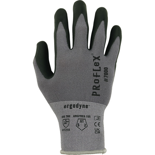 Gants enduits ProFlex 7000, Taille Petit, Calibre 15, Rev&ecirc;tement Mousse de nitrile, Enveloppe en Nylon/Spandex, ASTM ANSI niveau A1/EN 388 niveau 1/EN 388 niveau A Equipment World