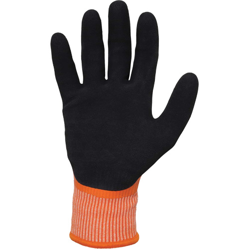 Gants de travail enduits et r&eacute;sistant &agrave; la coupe pour l'hiver ProFlex 7551, Taille Petit, Calibre 10/13, Rev&ecirc;tement Nitrile/Latex de caoutchouc, Enveloppe en PEHP, ASTM ANSI niveau A5/EN 388 niveau E Equipment World