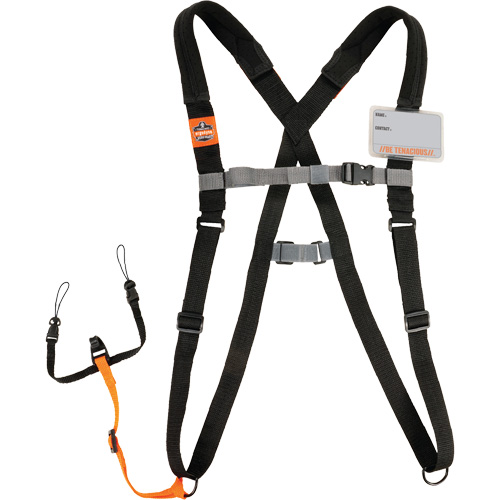 Squids 3138 Padded Barcode Scanner Harness & Lanyard for Mobile Computers, Fixed Length, Loop Equipment World