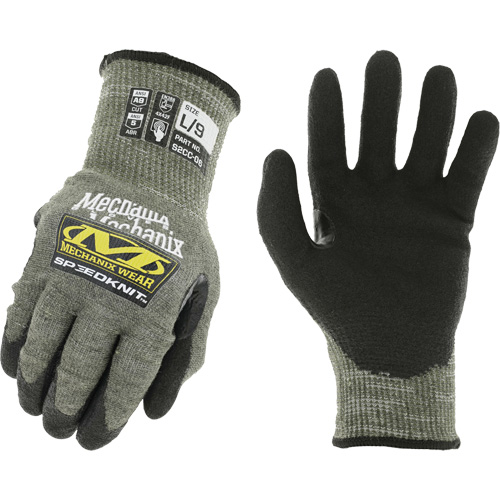 Gants de travail Speedknit, Taille 7, Calibre 13, Rev&ecirc;tement Ur&eacute;thane, Enveloppe en PEHP/Tungst&egrave;ne, ASTM ANSI niveau A9 Equipment World