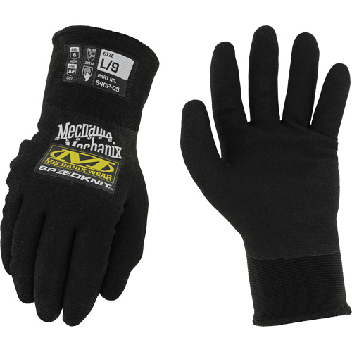 Speedknit Thermal Gloves, Size 7, 15 Gauge, Nitrile Coated, Nylon Shell, ASTM ANSI Level A2 Equipment World