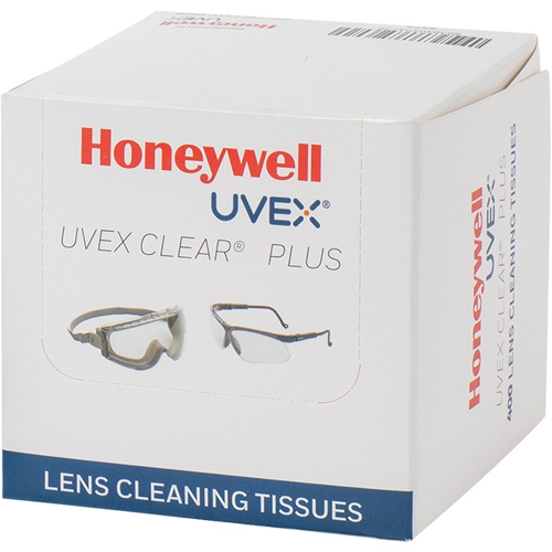 Uvex Clear&reg; Plus Lens Tissues, 4.125" x 3.96" Equipment World