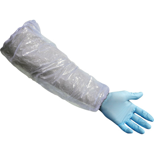 Sleeves, 16" long, Polyethylene, White Equipment World