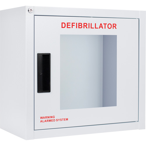 Standard Large AED Cabinet with Alarm, Zoll AED Plus&reg;/Zoll AED 3/Cardio-Science/Physio-Control For, Non-Medical Equipment World