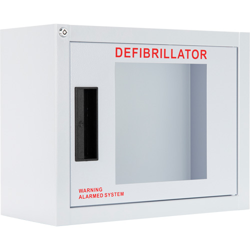 Standard Compact AED Cabinet with Alarm, Philips/Defibtech/Heartsine For, Non-Medical Equipment World