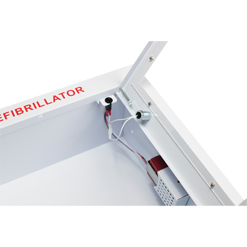 Fully Recessed Large Cabinet with Alarm, Zoll AED Plus&reg;/Zoll AED 3/Cardio-Science/Physio-Control For, Non-Medical Equipment World
