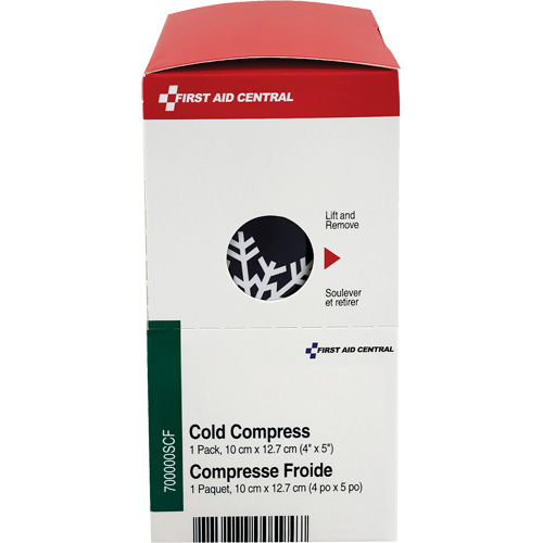 SmartCompliance&reg; Refill Instant Compress, Cold, Single Use, 4" x 5" Equipment World