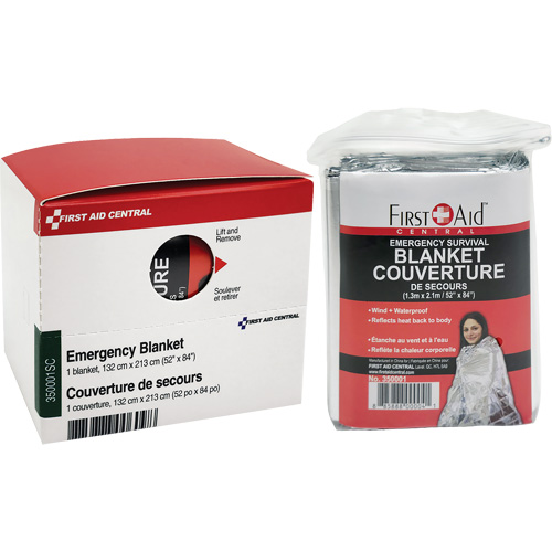 SmartCompliance&reg; Refill Emergency Blanket, Mylar Equipment World