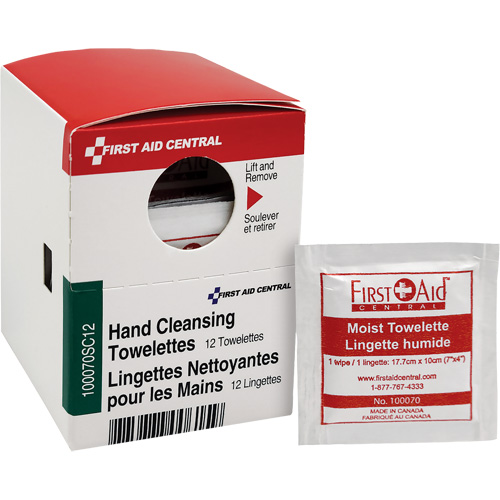 SmartCompliance&reg; Refill Cleansing Wipes, Towelette, Hand Cleaning Equipment World